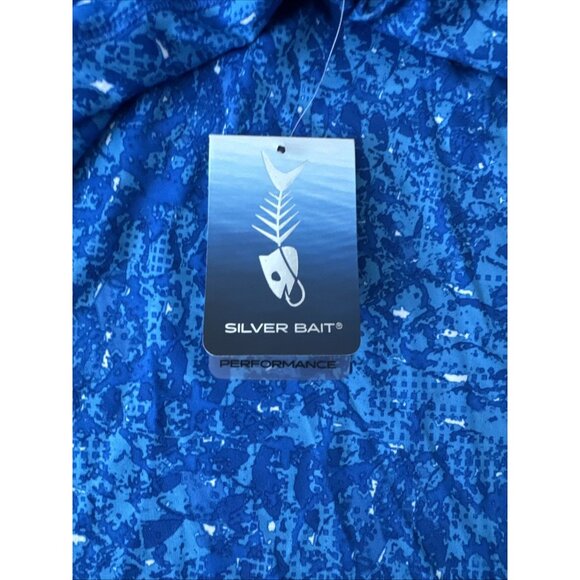 Silver Bait Performance Fishing Shirt Men's UPF 50+ Wicking Airflow Size XX-L - Picture 3 of 7